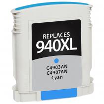 C4907AN HP 940XL Compatible Cyan Ink Cartridge high yield of 140