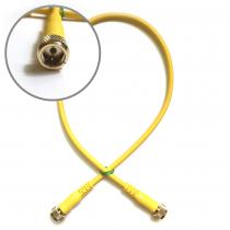 CO90709-1 F2F 19' RG6 YELLOW CABLE