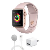 IW3AL38GP-B Watch,Apple,Series3,GPS,Aluminum,38mm,RoseGold/Pink