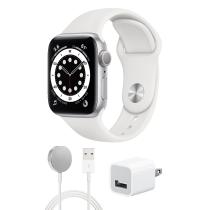 IW6AL40SLW-B Watch Apple Series6 Aluminum 40mm Silver/White
