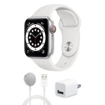 IW6AL40SLWU-B Watch Apple Series6 Aluminum 40mm Silver/White Cel