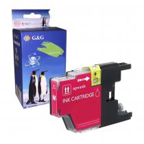 LC75M Brother Compatible Magenta Ink Cartridge.