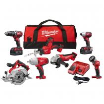 2694-27 M18 18-Volt Lithium-Ion Cordless Combo Kit (7-Tool) with